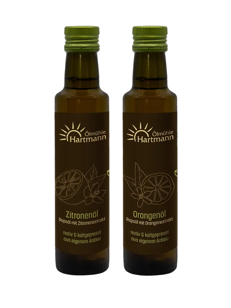 Frische Duo - Zitronenöl 0,25l & Orangenöl 0,25l