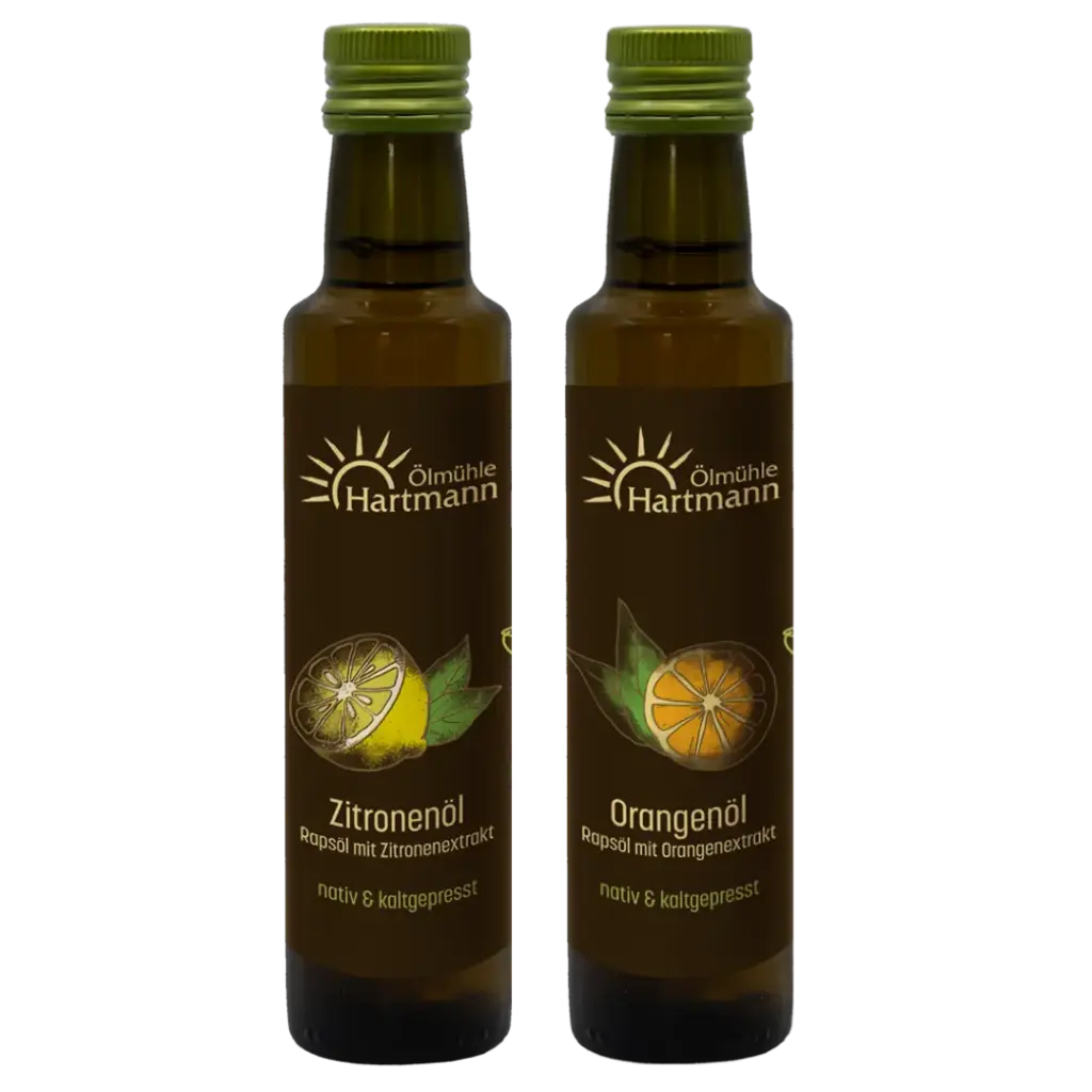 Frische Duo - Zitronenöl 0,25l & Orangenöl 0,25l