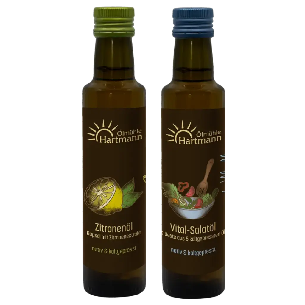 Salat Duo - Zitronenöl 0,25l & Vital-Salatöl 0,25l