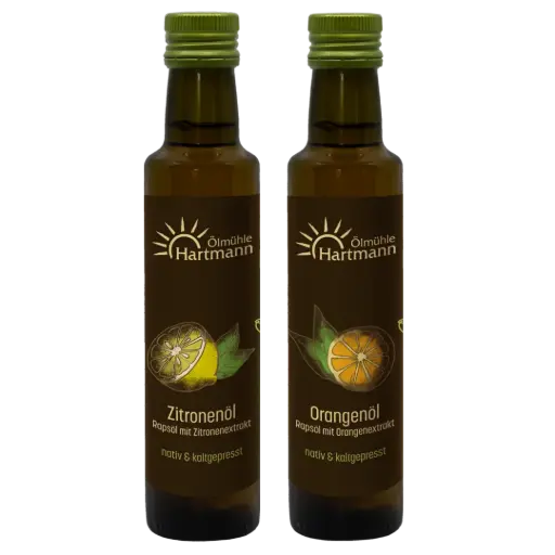 Frische Duo - Zitronenöl 0,25l & Orangenöl 0,25l